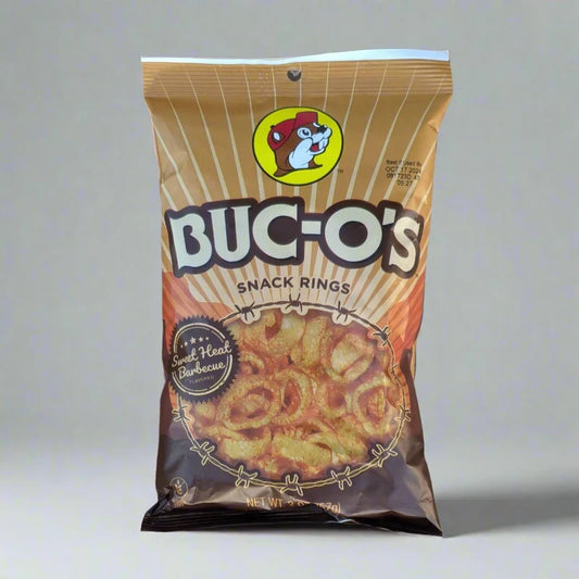 Buc-ee's Buc-O's Onion Snack Rings - Sweet Heat Barbecue, 2 oz