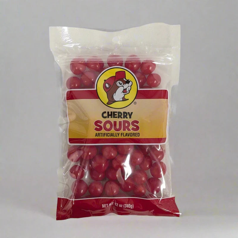 Buc-ee's Cherry Sours, 12 oz
