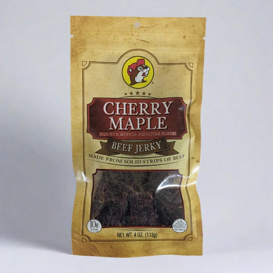 Buc-ee's Cherry Maple Beef Jerky, 4 oz