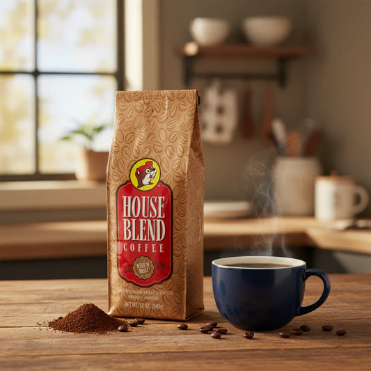 Buc-ee's Ground House Blend Medium Roast Coffee, 12 oz