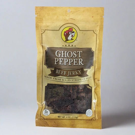 Buc-ee's Ghost Pepper Beef Jerky, 4 oz