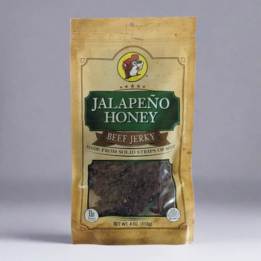 Buc-ee's Jalapeno Honey Beef Jerky, 4 oz