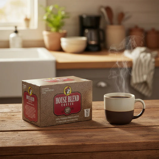 Buc-ee's K-Cups House Blend Medium Roast Coffee, 12 count