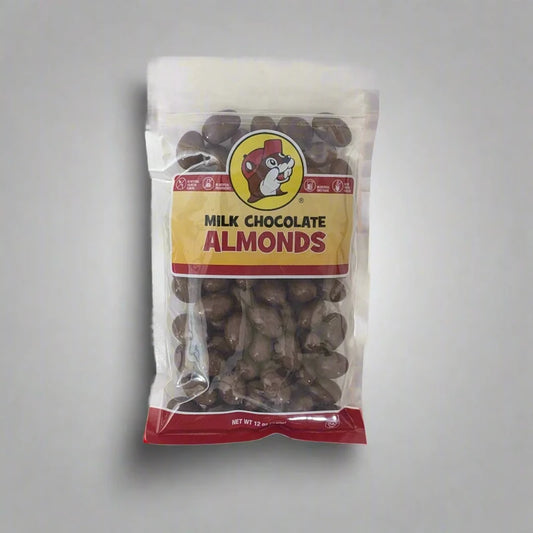 Buc-ee's Milk Chocolate Almonds, 12 oz