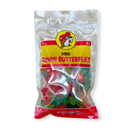 Buc-ee's Mini Gummi Butterflies, 12 oz