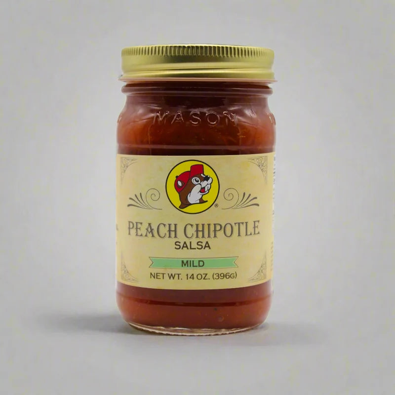 Buc-ee's Peach Chipotle Salsa - Mild, 14 oz