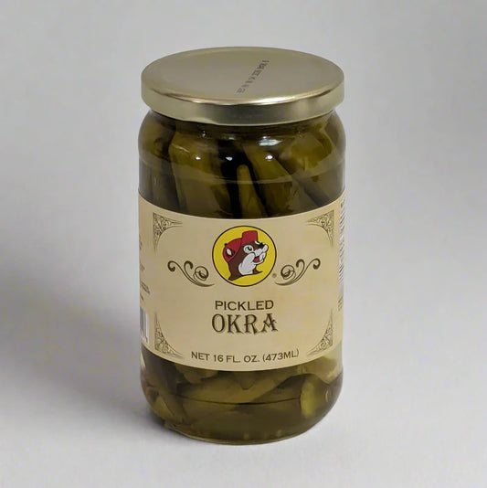 Buc-ee's Pickled Okra, 16 fl oz
