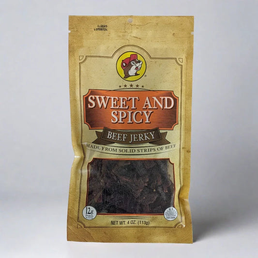 Buc-ee's Sweet & Spicy Beef Jerky, 4 oz