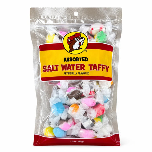 Buc-ee's Assorted Saltwater Taffy, 12 oz