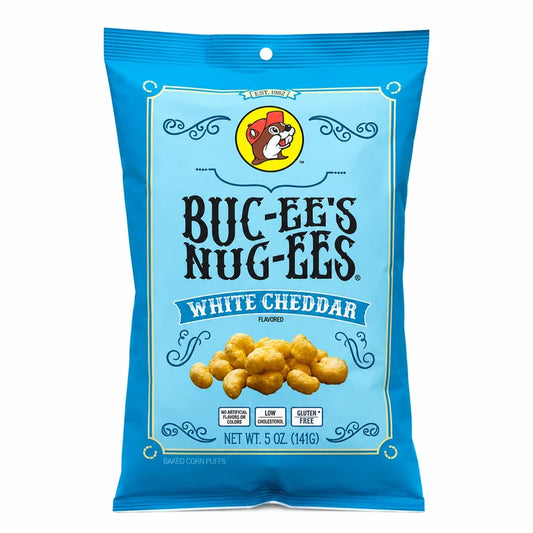 Buc-ee's Nug-ees White Cheddar, 5 oz
