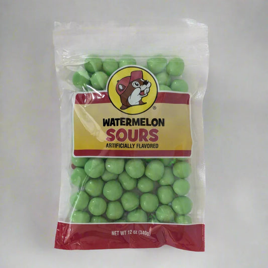 Buc-ee's Watermelon Sours, 12 oz